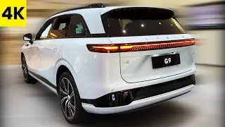 4K XPeng G9 EV SUV Interior and Exterior