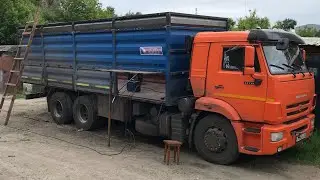 Сварили Нашивки на Кузов Зерновоз 30см!! Грузим Зерно на 5000кг Больше!!!