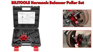 Adjustable Harmonic Balancer Puller Set Compatible with Chevy GM Chrysler ect.