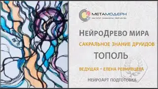 Крутая Техника Исполнения Желаний. НейроДруиды. Тополь с Еленой Ревнивцевой | НЕЙРОГРАФИКА