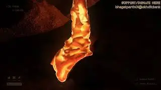 Lava in Realflow and 3dsmax | Vray Render | After Effects Compositing 