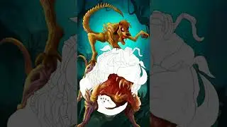 Animal Color (Alien Timon and Predator Pumbaa) [Halloween Special]