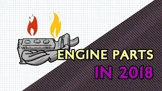 F1 Engine parts in 2018
