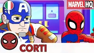 Marvel Superhero Adventures | Spidey e Cap rintracciano Blackjack! | Marvel HQ Italia