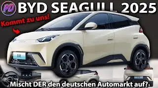 BYD SEAGULL 2025 - In China unter 10.000€ & Den gibt es bald auch bei uns!