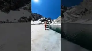 Falling through thin ice!
