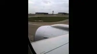 American Airlines  AA127 DFW-PVG Takeoff business class 777-200