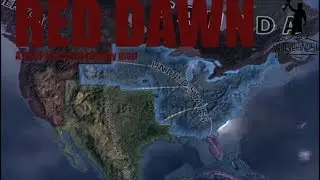 Red Dawn Announcement Trailer (HOI4 Mod) (Soviet Trailer)