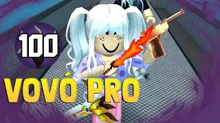 VOVÓ PRO INVADIU O MURDER MYSTERY! [ROBLOX]