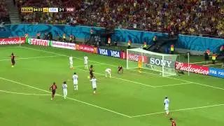Portugal 2-2 Estados Unidos - GOL DE VARELA (90'+4) Mundial Brasil 2014