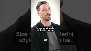 Sevilmek mi nefret edilmek mi? 🤔Sen Zlatan'a katılıyor musun? #futbol #zlatan #sevgi #nefret