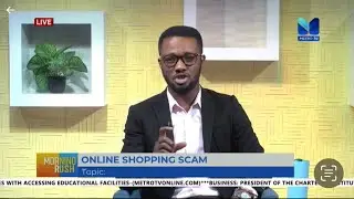 Have you being scammed online before? (Online Shopping scam live on National TV)
