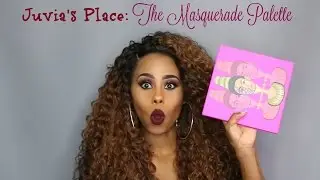 The BEST Eye Shadow Palette EVER! THE MASQUERADE PALETTE BY JUVIA'S PLACE (SWATCHES)