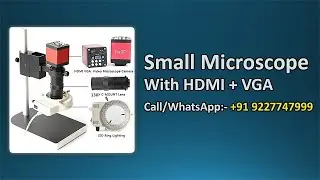 Digital Microscope | Digital Microscope with HDMI and VGA output