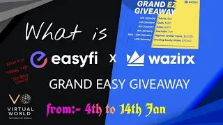 What is Easyfi Token? / EZ Token / Grand Easy Giveaway/ WazirX