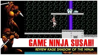 Game Nintendo Jadul KAGE SHADOW OF THE NINJA - GAME KEREN TAPI SUSYAH!