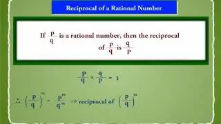 Reciprocal of Rational Numbers