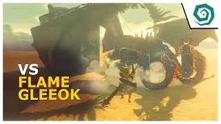 Zelda Tears of The Kingdom - VS Flame Gleeok