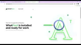 HOW TO FIND FONTS IN CHROME💯