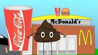 КАК ПОЯВИЛАСЬ КАКАШКА? 1 СЕРИЯ.  McDonald’s Coca Cola (ПОЛНАЯ ВЕРСИЯ)