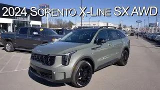 New 2024 Kia Sorento X-Line SX AWD at Parkside Kia