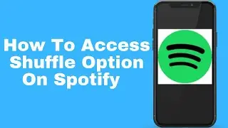 How To Access Shuffle Option On Spotify