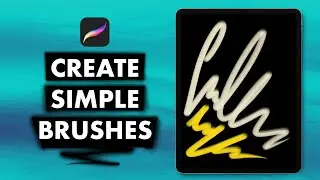 How to Make Brush in Procreate (#Shorts)