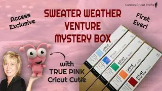 Cricut Venture Sweater Weather Mystery Box | First Ever Venture Mystery Box Reveal