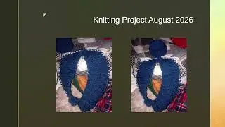 Knitting Project August 2026 1