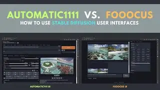 Automatic1111 vs. Fooocus | 🤘How-to use Stable Diffusion UI