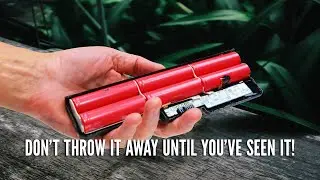 10 Life Hacks for Old Li-ion Laptop Batteries