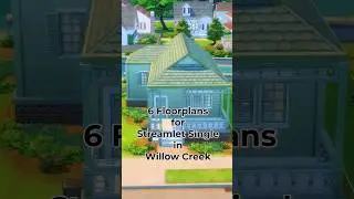 6 floorplans for Streamlet Single in Willow Creek 