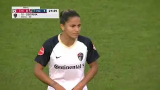 GOAL: Debinha scores a header goal in the 21st minute