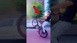Is He CHEATING At Wheelies? #shorts #bikelife