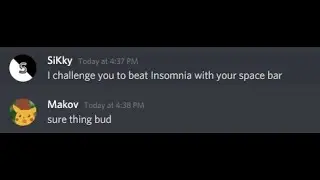 SiKkyyy challenged me to beat this Demon with my space bar, so this is what happened.. (crazy fluke)