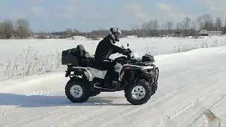Ушатали ремень на Cfmoto x5 h.o, покатушки Stels Guepard 650