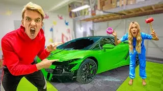 She BROKE My Lamborghini SHARERGHINI *Caught Her Red Handed*