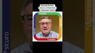 Invito di Alessandro Barbero storico e scrittore a firmare i referendum Cgil