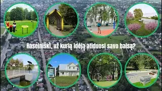 Šviečiančios supynės? Magdės statula? Erdvės vaikams? Kurią idėją įgyvendinsime? Jų net aštuonios!