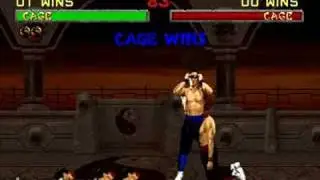 Mortal Kombat II - Fatality 2 - Johnny Cage