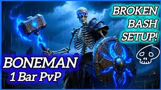 ESO 💀BONEMAN IS HERE!🛡️Insane One Bar PvP Bash Build Dk/Nb/Sorc Update 47 (2025)
