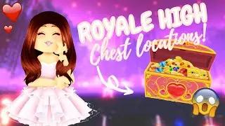 Royale High Chest Locations | *2 NEW Chests* | Valentines Update 2021 💎💖