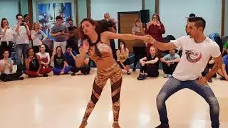 Micheal and Aline Brazilian Zouk at the London Zouk Fest