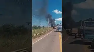 Atenção: Quem se deslocar para Parauapebas,  estrada está bloqueada pelos Sem Terra.