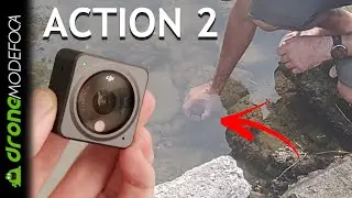 O Cassio achou uma DJI Action 2 num rio e colocou no QUAD FPV