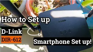 How to Set up D-Link N300 DIR-612 thru smartphone (Tagalog)