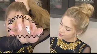 ОБЪЕМНАЯ ГУЛЬКА ЗА МИНУТУ | 1 MINUTE TOP KNOT