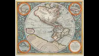 Map of the Americas by Mercator - over 420 years old!