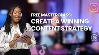 Free Masterclass: How to build your own digital content marketing strategy
