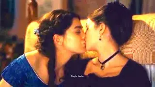 Dickinson Kissing Scenes - Emily and Sue French Kiss Scenes ( Ella Hunt and Hailee Steinfeld )